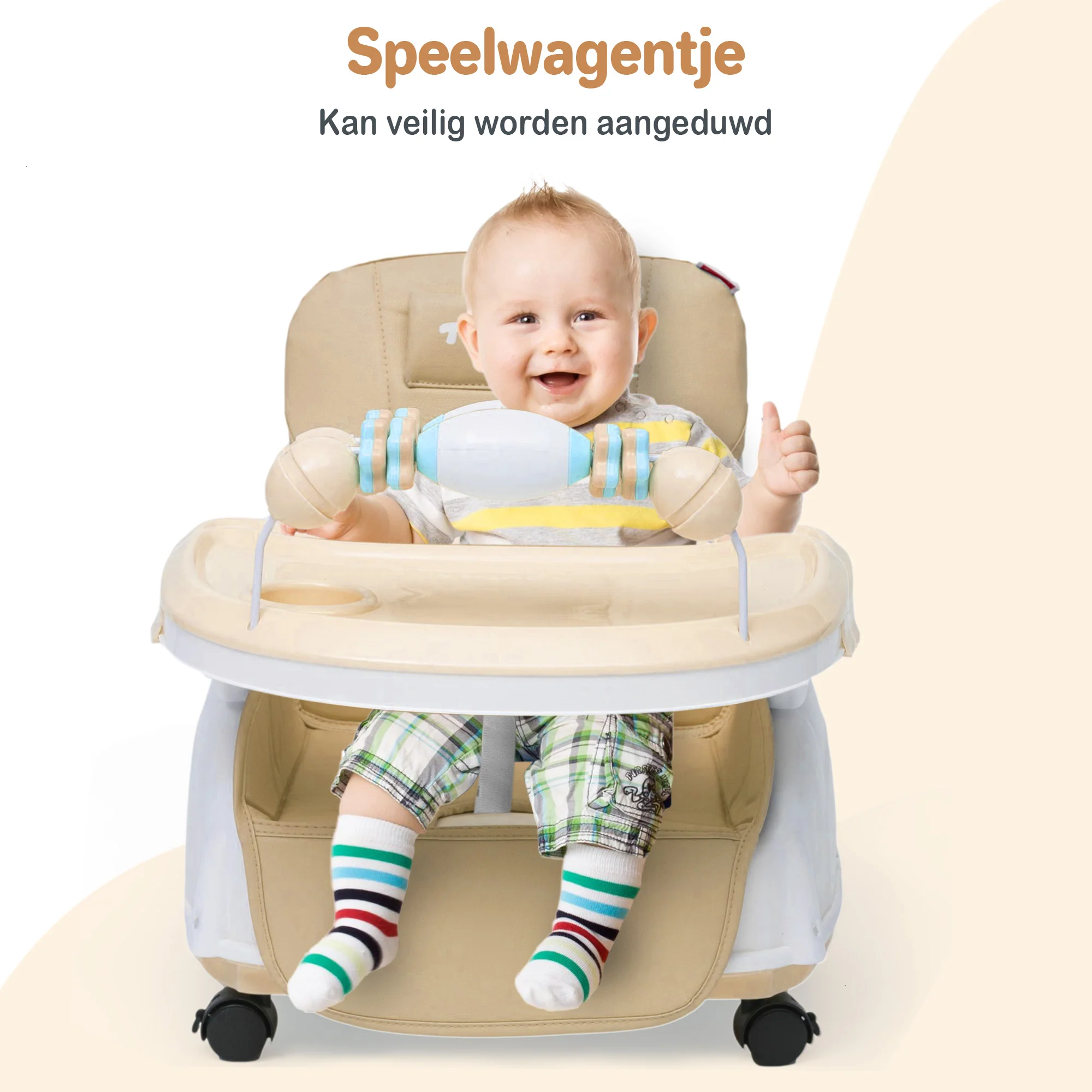 Twinky Kinderstoel - Bruin - Image 5