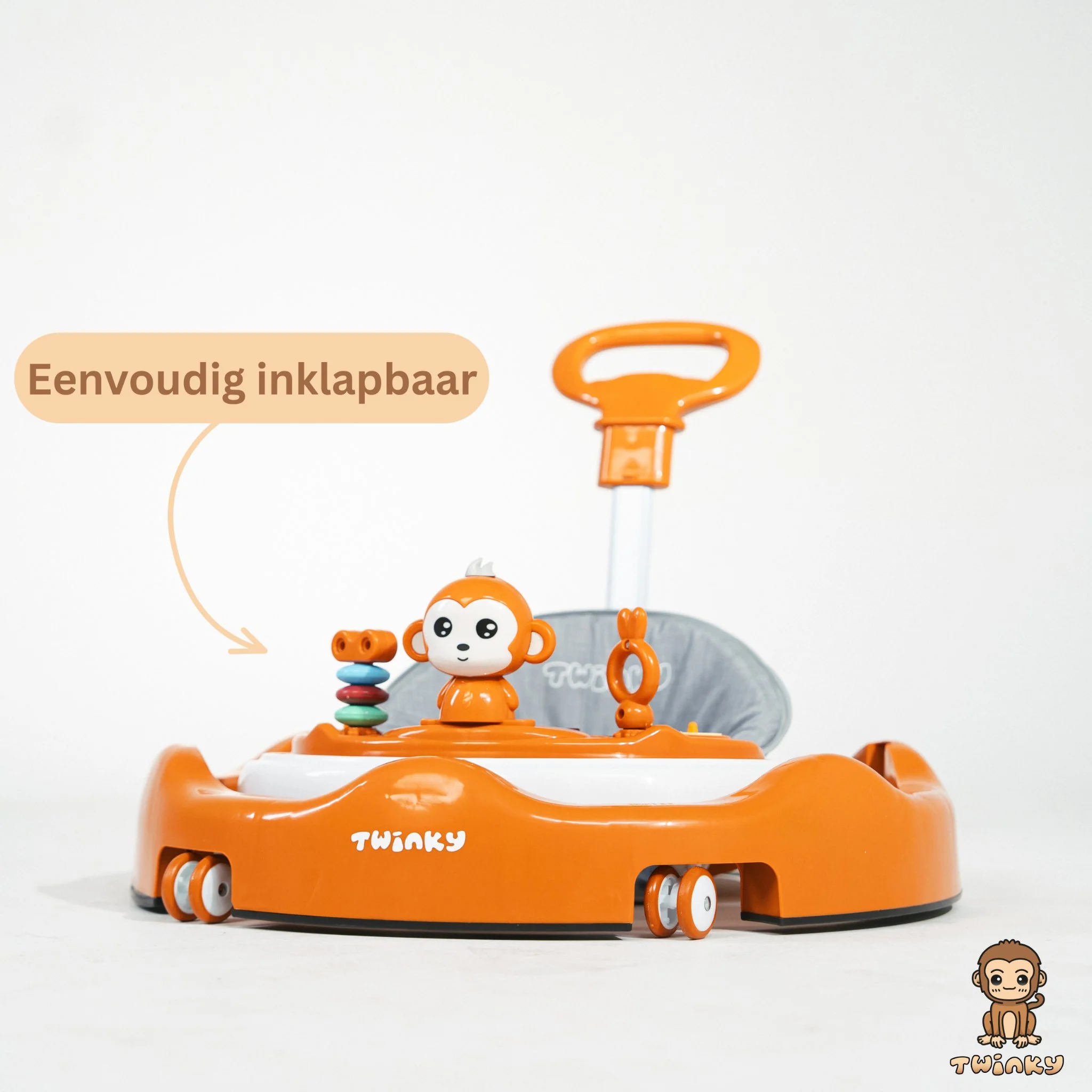 Twinky Babywalker - Loopstoel Roze - Image 10